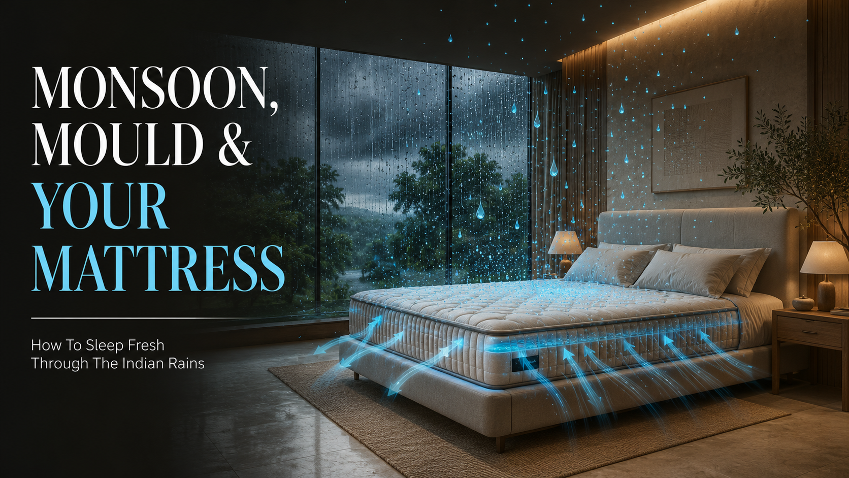 How to Keep Your Mattress Dry & Mould-Free in Monsoon