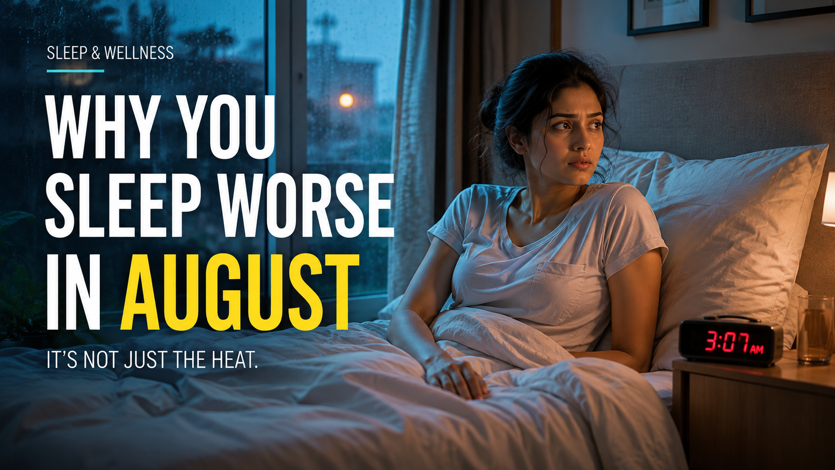 Why Humidity Affects Sleep in India: How to Sleep Better in Monsoon