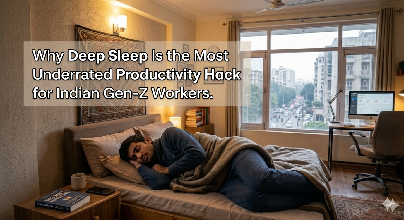 Why Deep Sleep Is the Most Underrated Productivity Hack for Indian Gen-Z Workers.