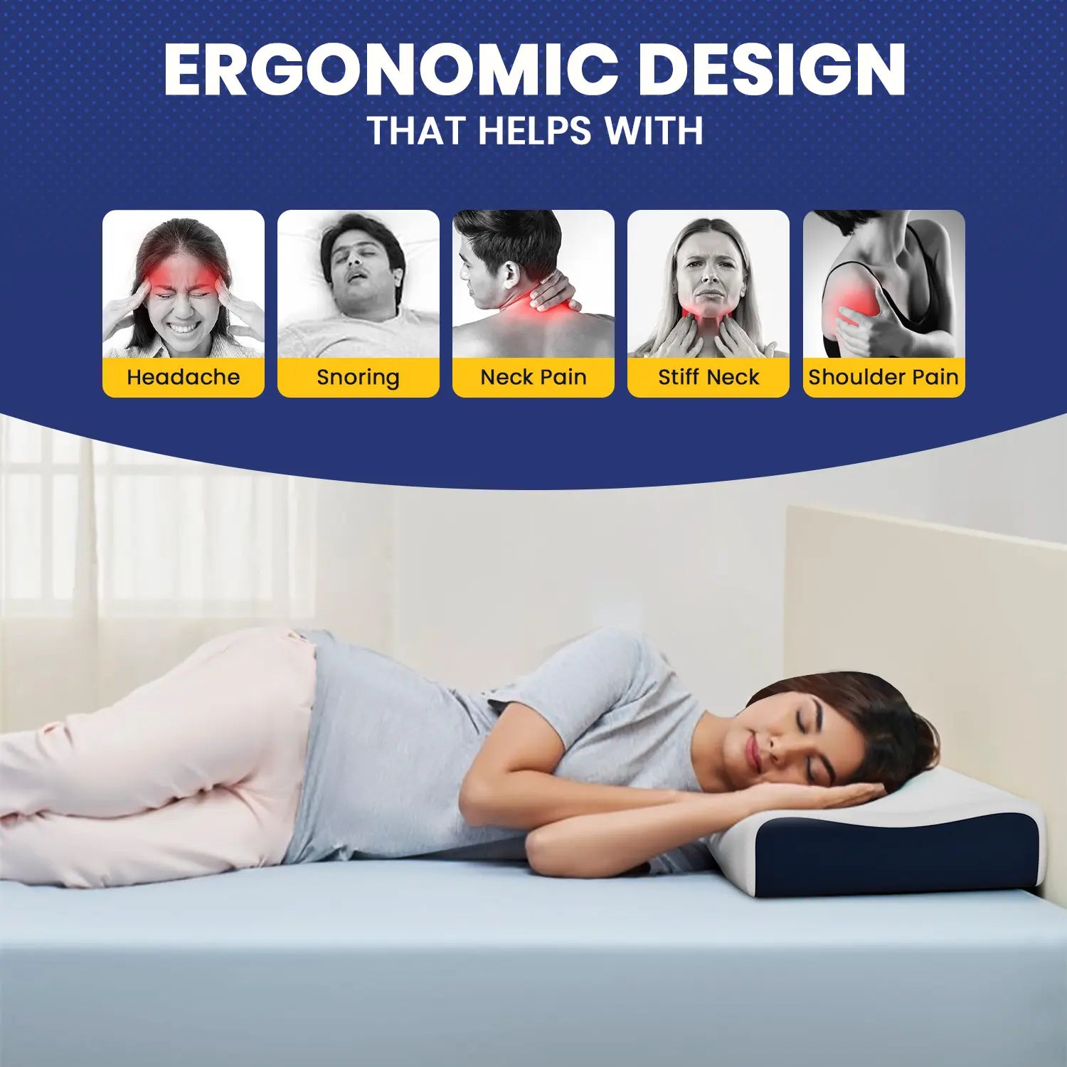 Apollo Memory Foam Pillow