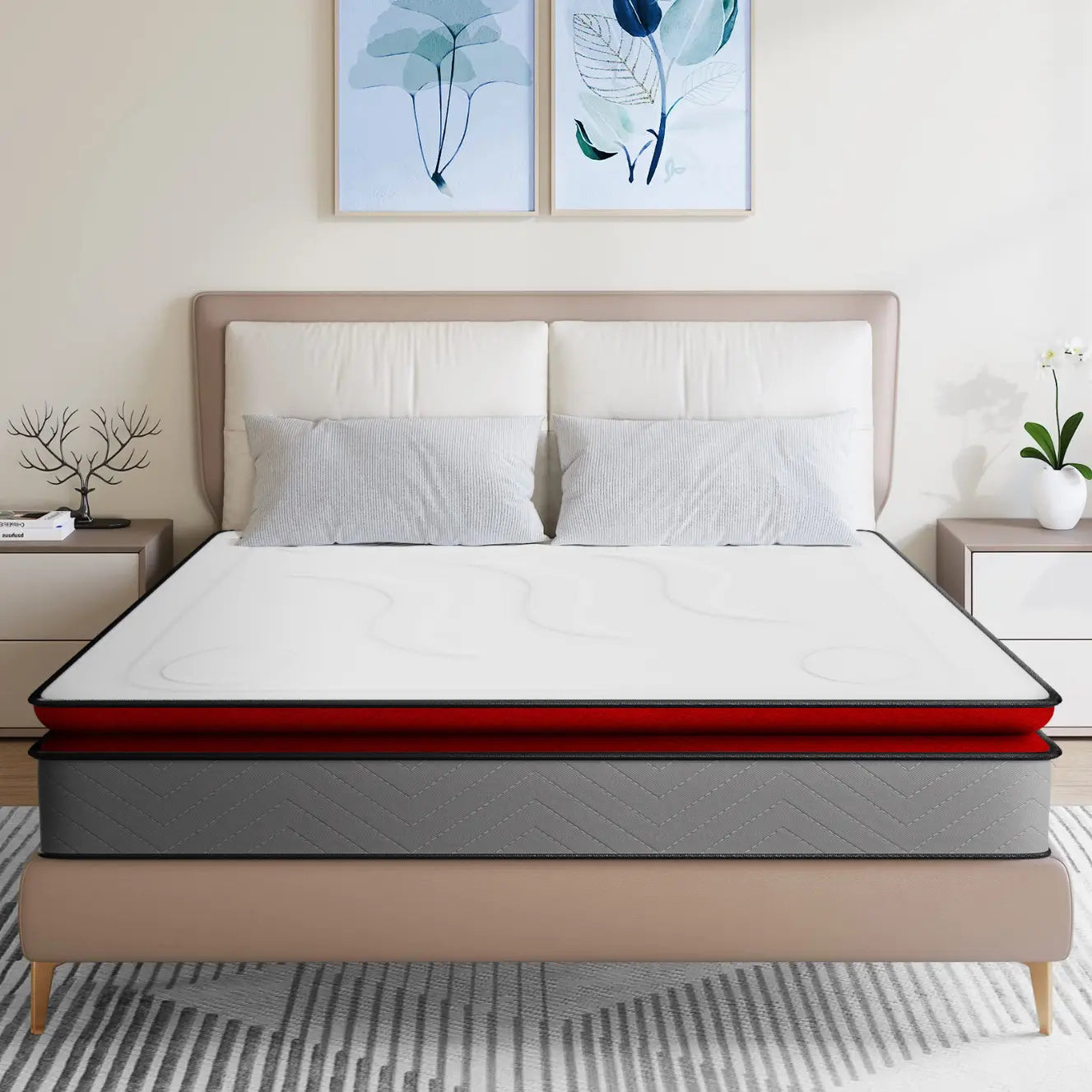 Levata Pillowtop Luxury Memory Foam Mattress