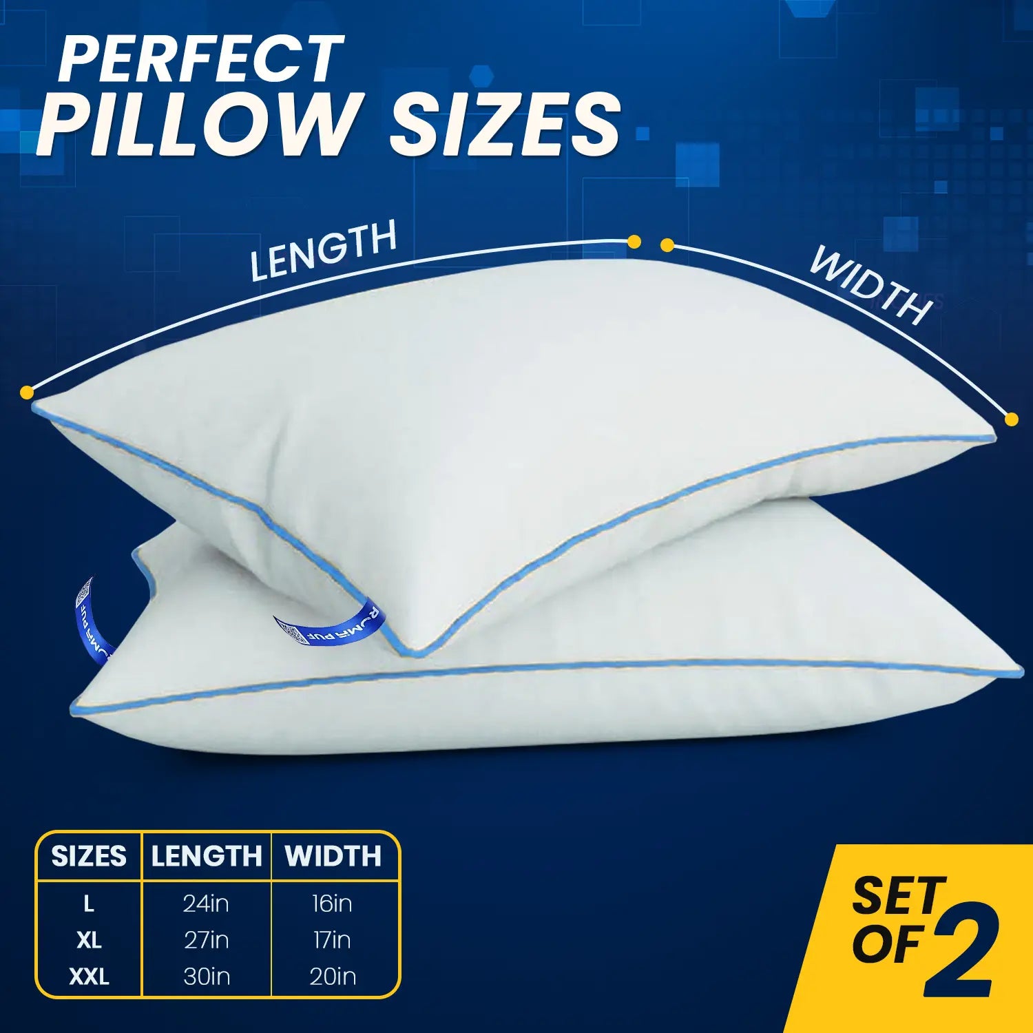 Stardust Virgin Fiber Height Adjustable Pillow