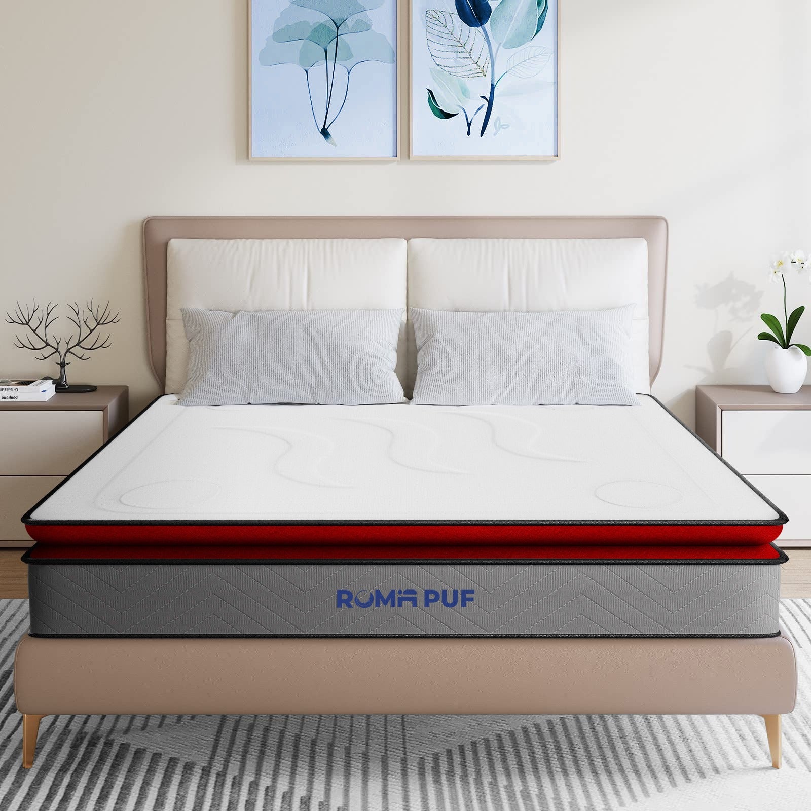Levata Pillowtop Luxury Memory Foam Mattress