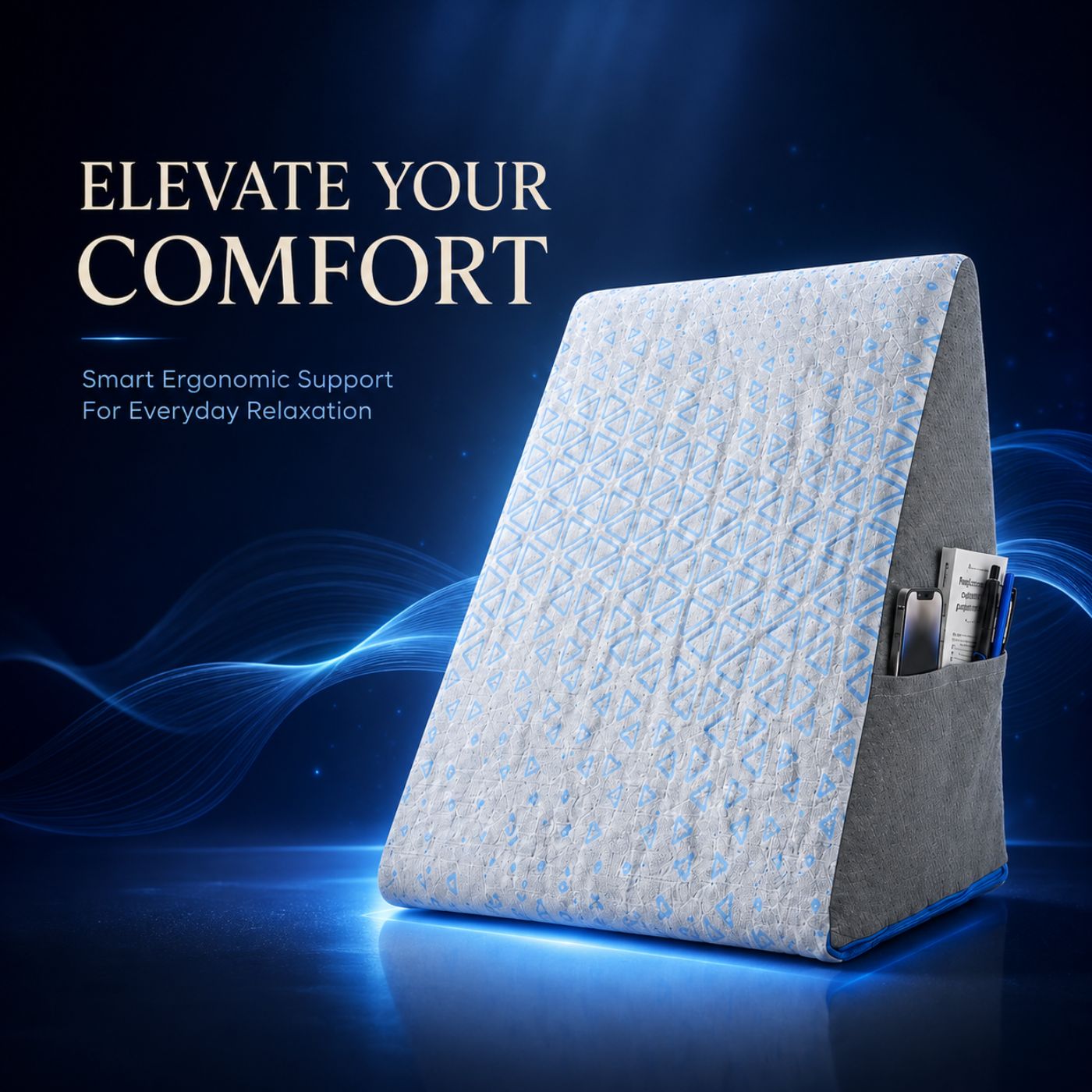 Memory Foam Loft Wedge Pillow