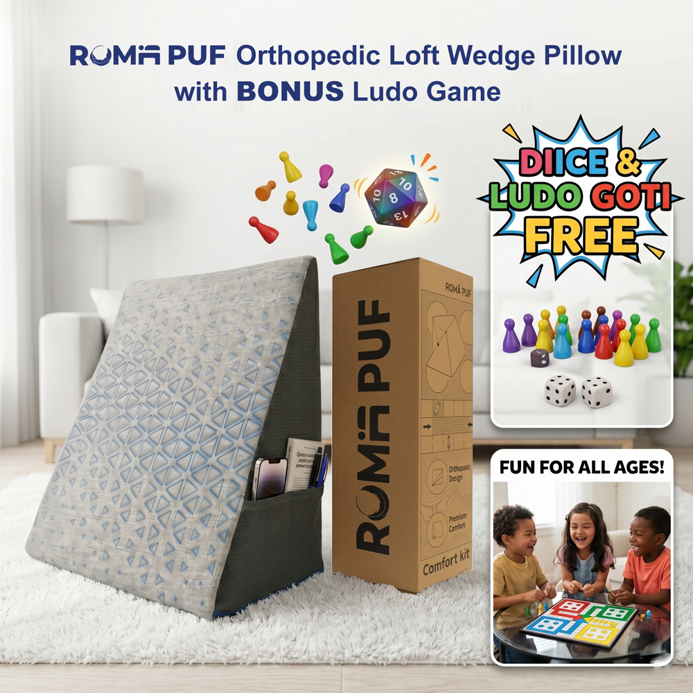 Memory Foam Loft Wedge Pillow